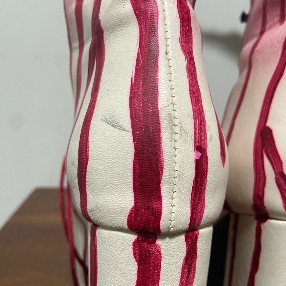 Dolls Kill Blood Drip Boots - Picture 2 of 11